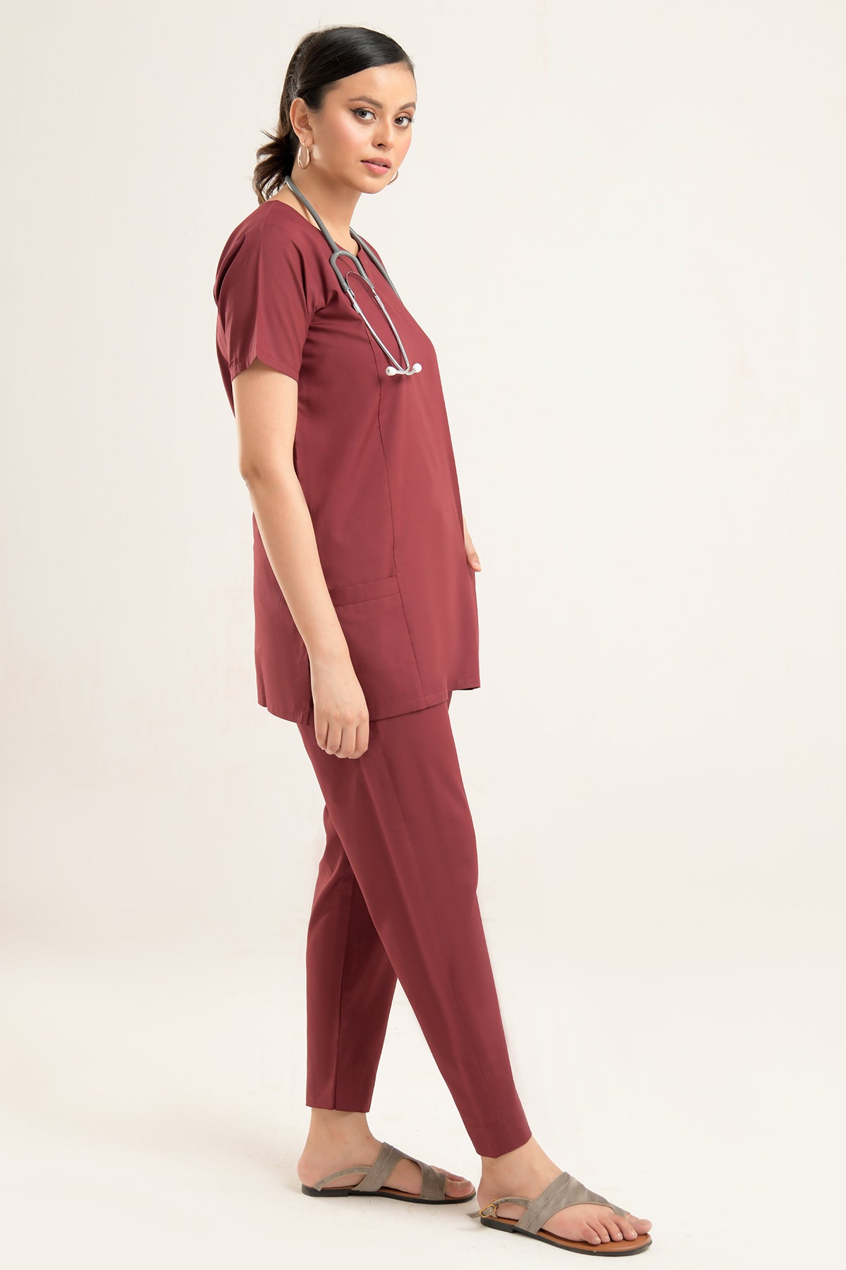 Round Neckline Scrub Kit