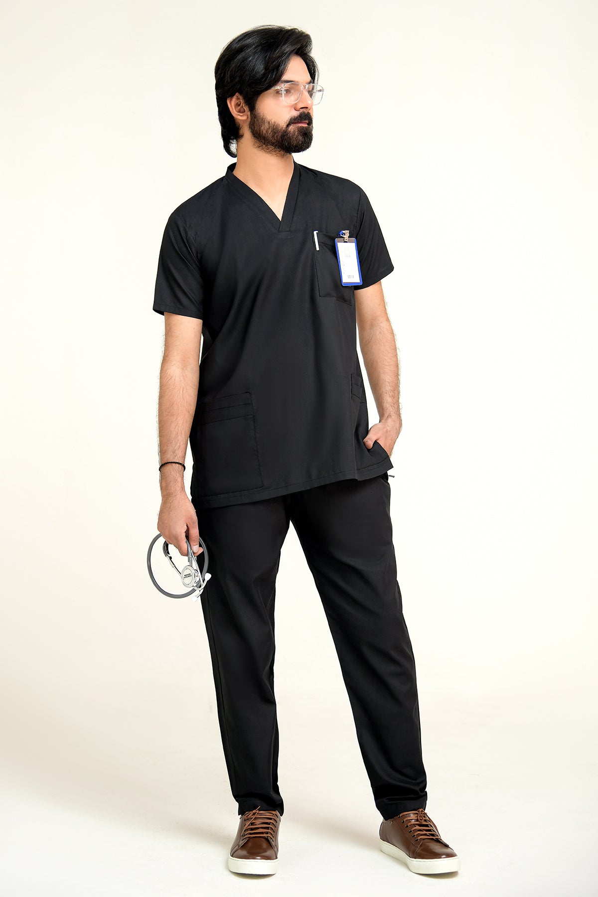 V-Neck Black Premium Kit