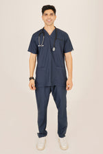 V-Neck 3 Pockets Scrub-Kit
