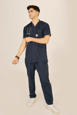 V-Neck 3 Pockets Scrub-Kit