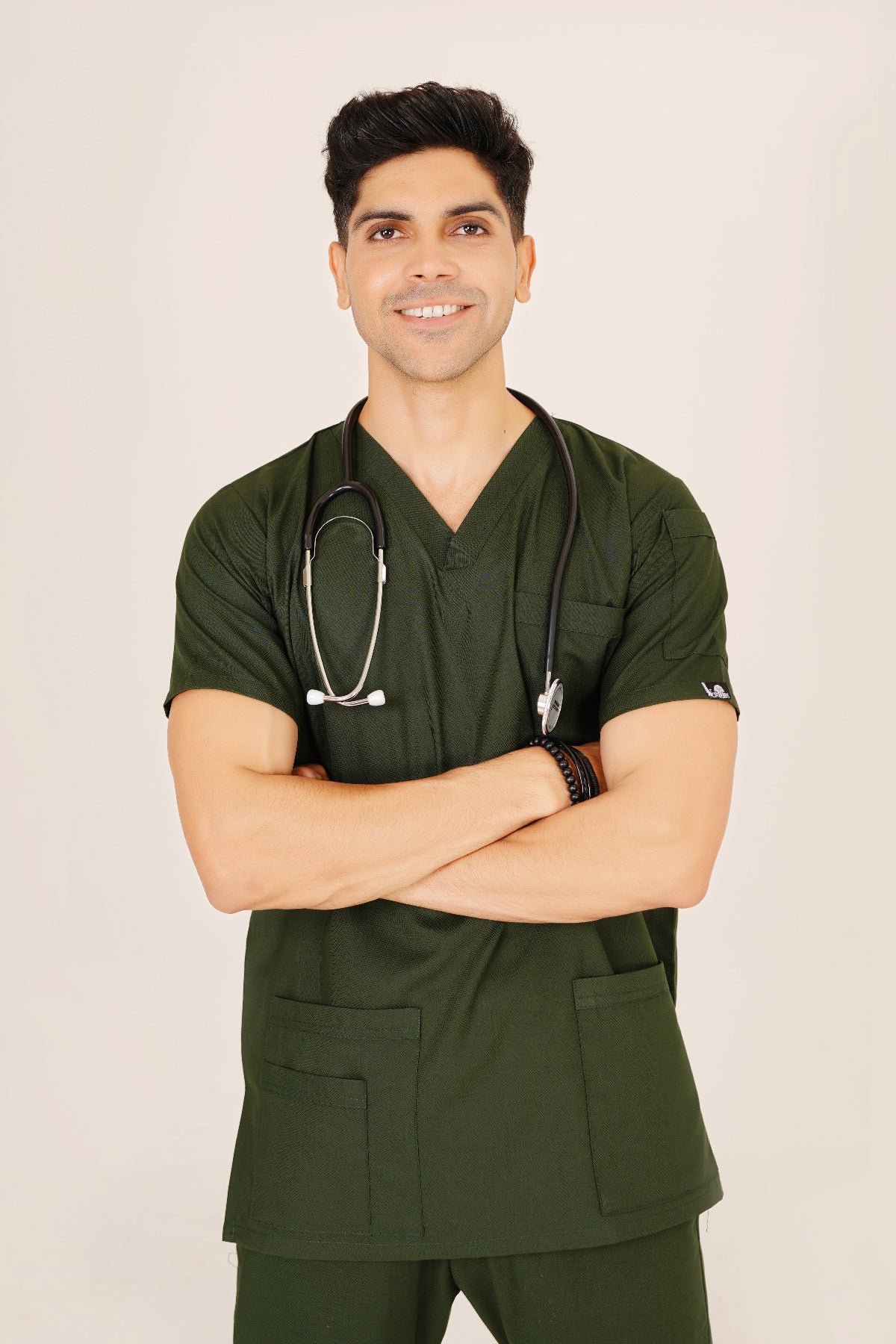 V-Neck 4 Pockets Scrub-Kit