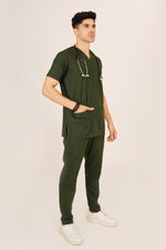 V-Neck 4 Pockets Scrub-Kit