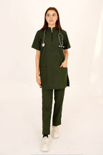 Zip Neck Scrub-Kit