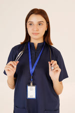Zip Neck Scrub-Kit