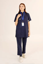 Zip Neck Scrub-Kit
