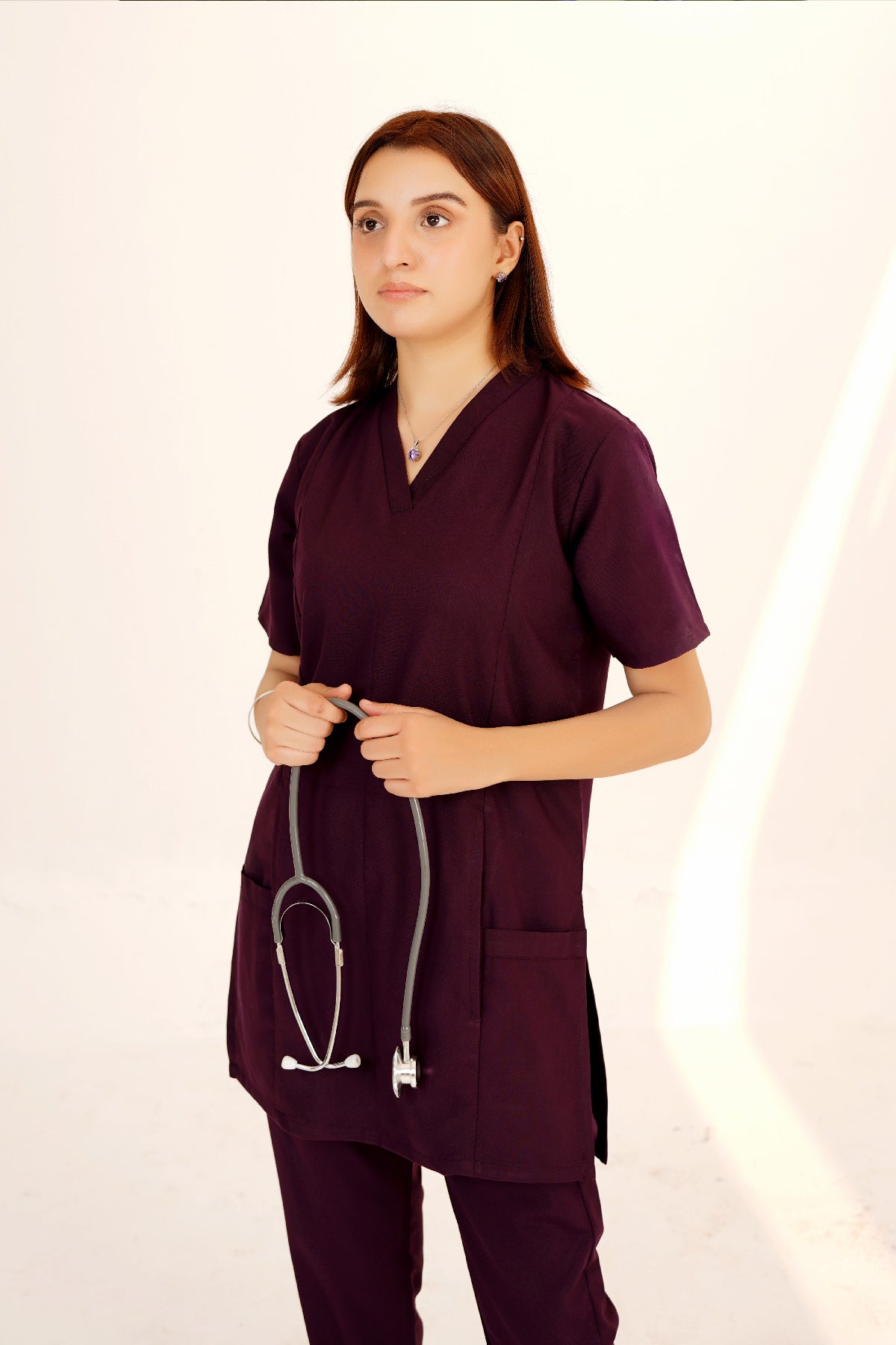 V-Neck Slash Pocket Scrub Kit