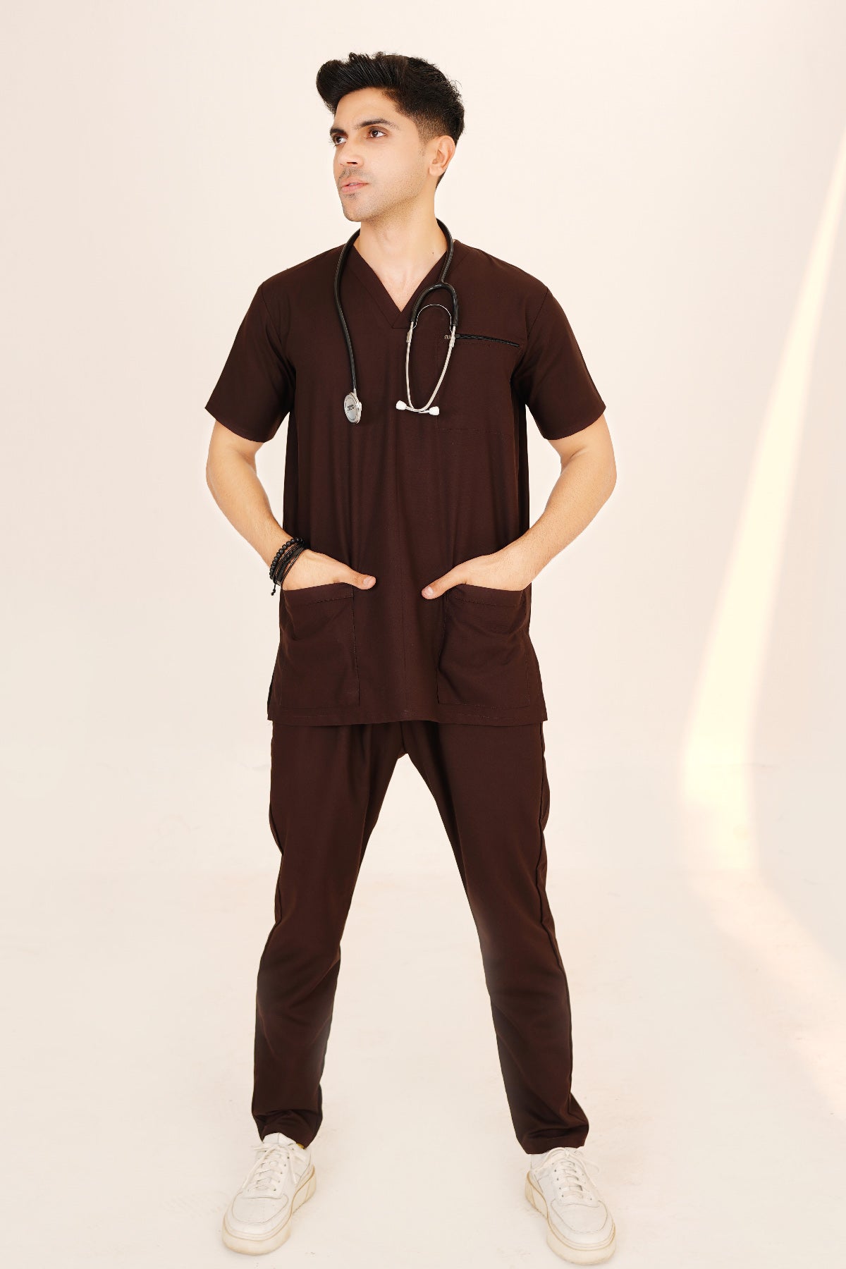 V-Neck 3Pockets ScrubKit