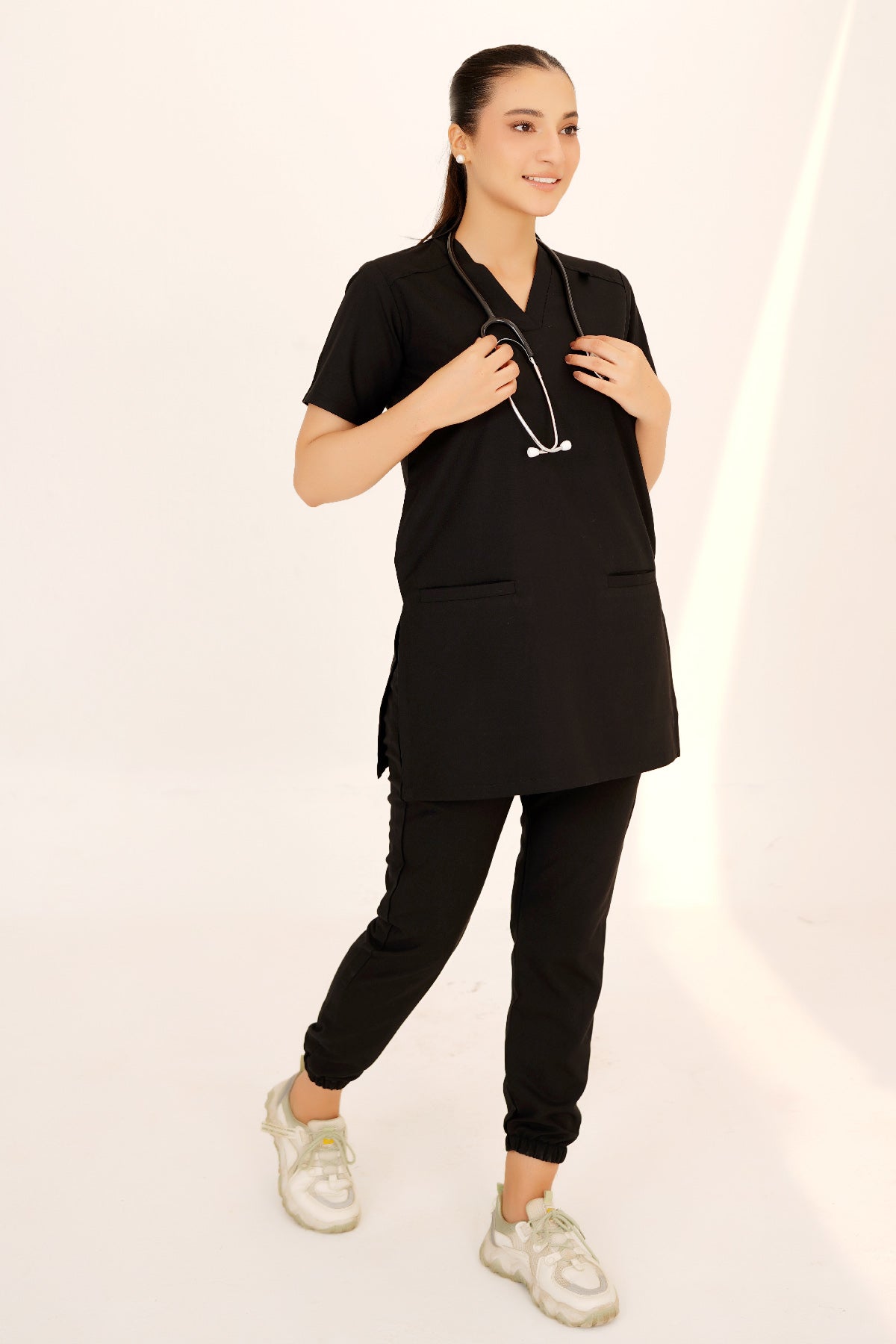 V-Neck 2Pockets Scrub-Kit