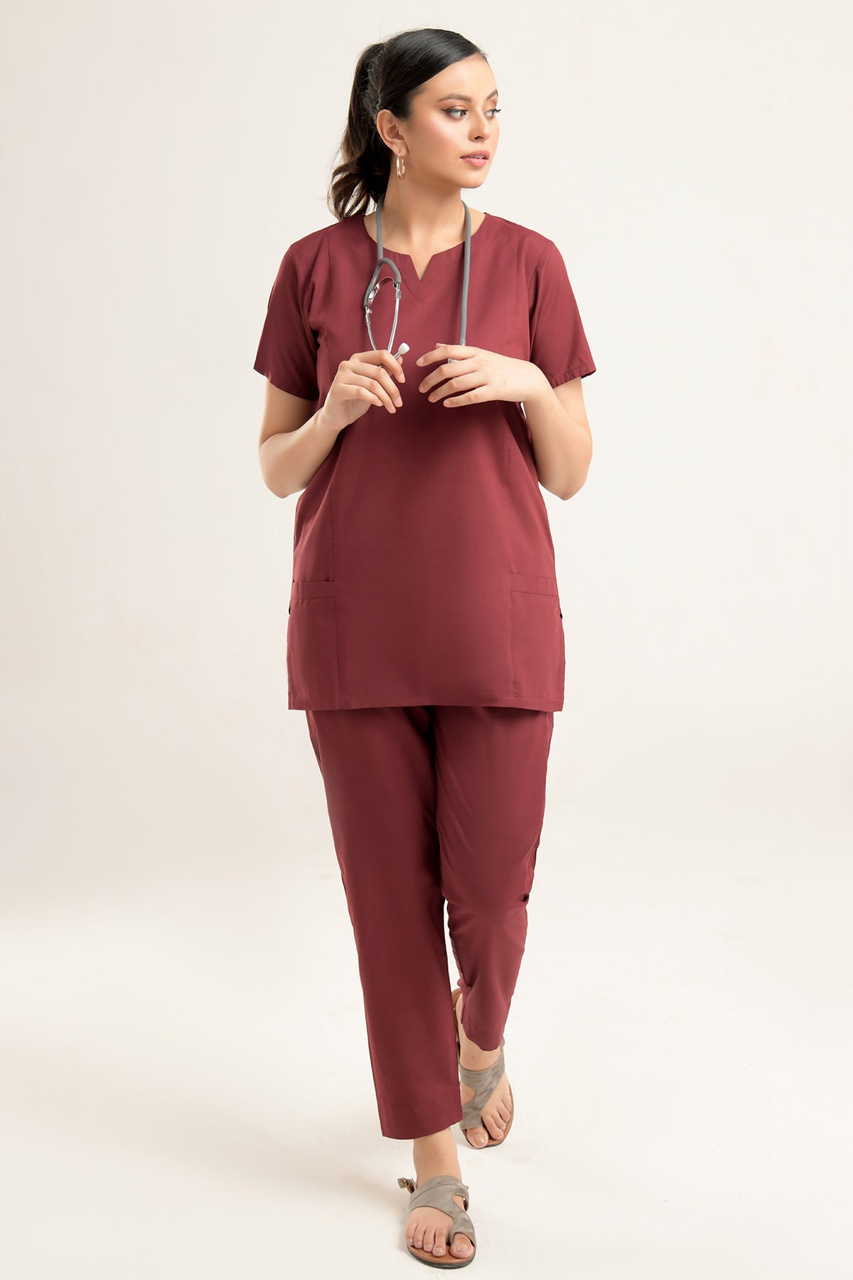 Round Neckline Scrub Kit