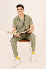 V-Neck 4Pockets Scrub-Kit