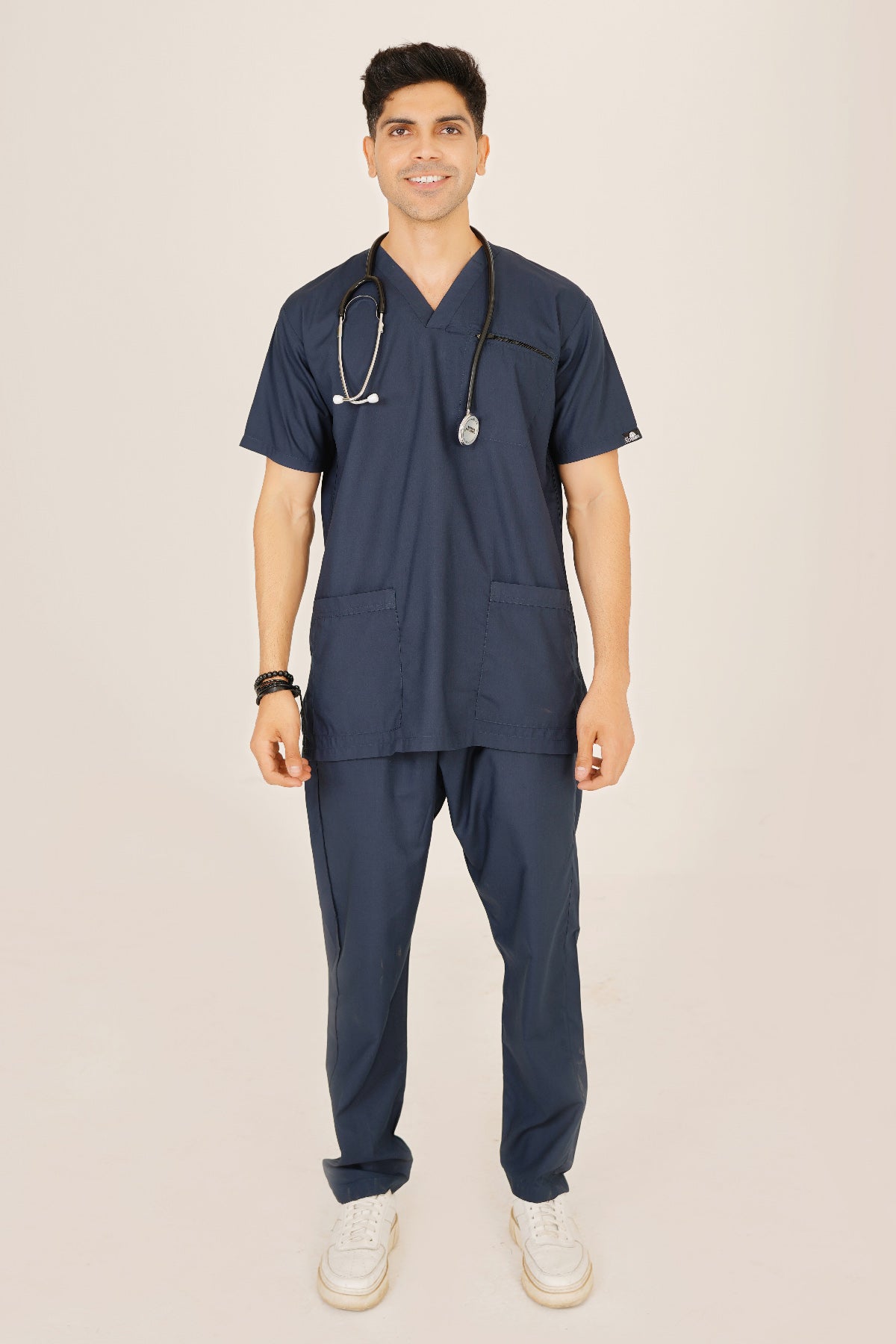 V-Neck 3 Pockets Scrub-Kit