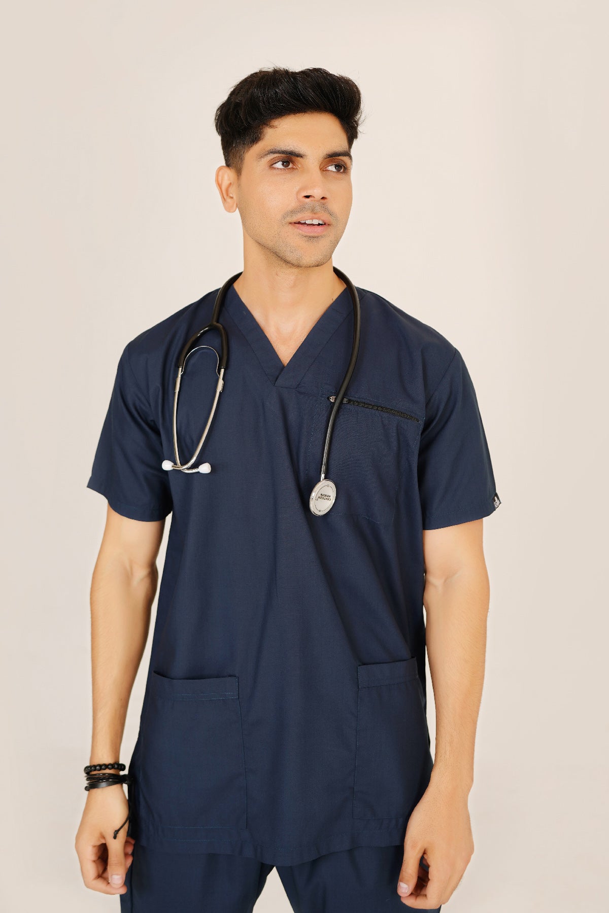 V-Neck 3 Pockets Scrub-Kit
