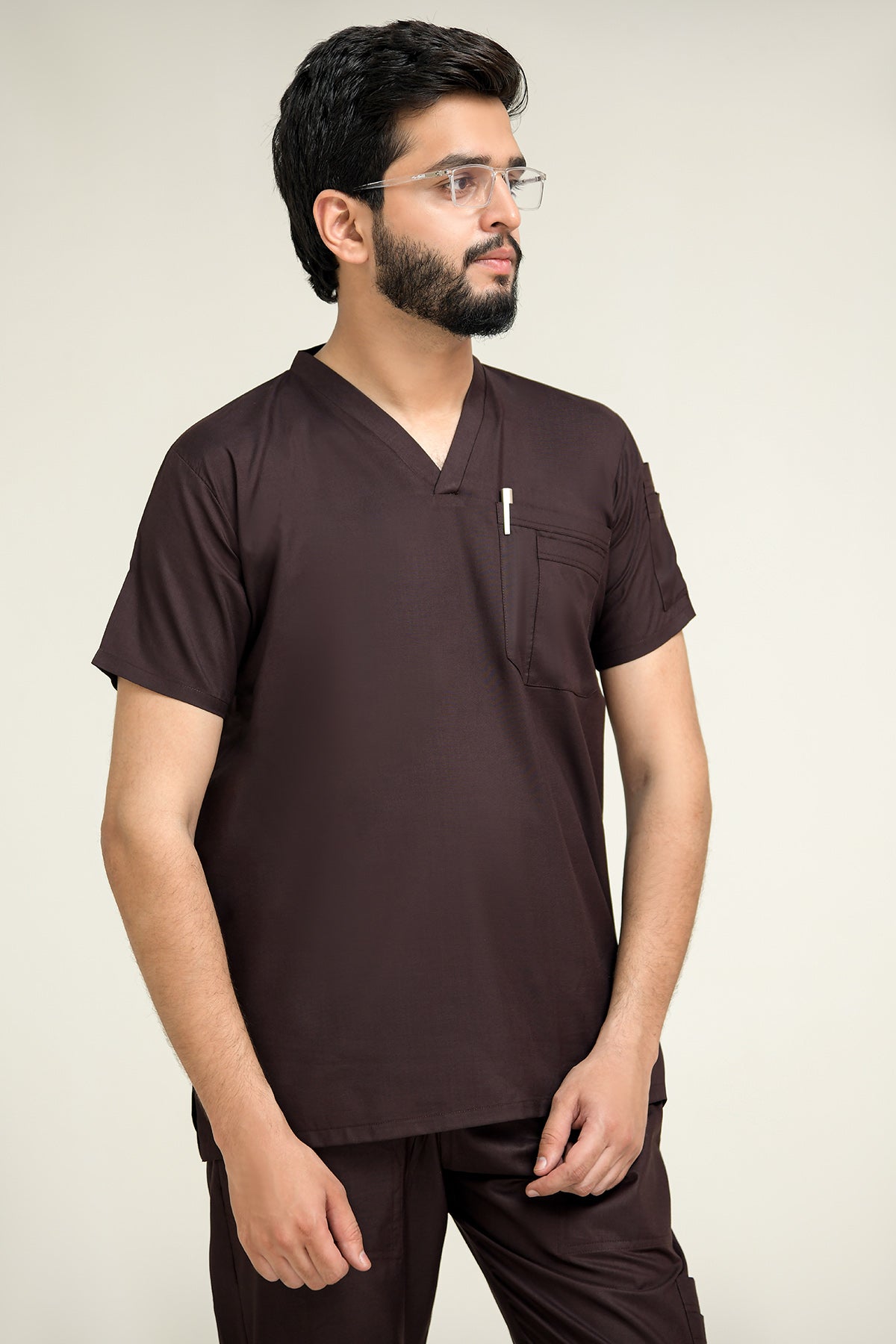V-Neck Brown Kit