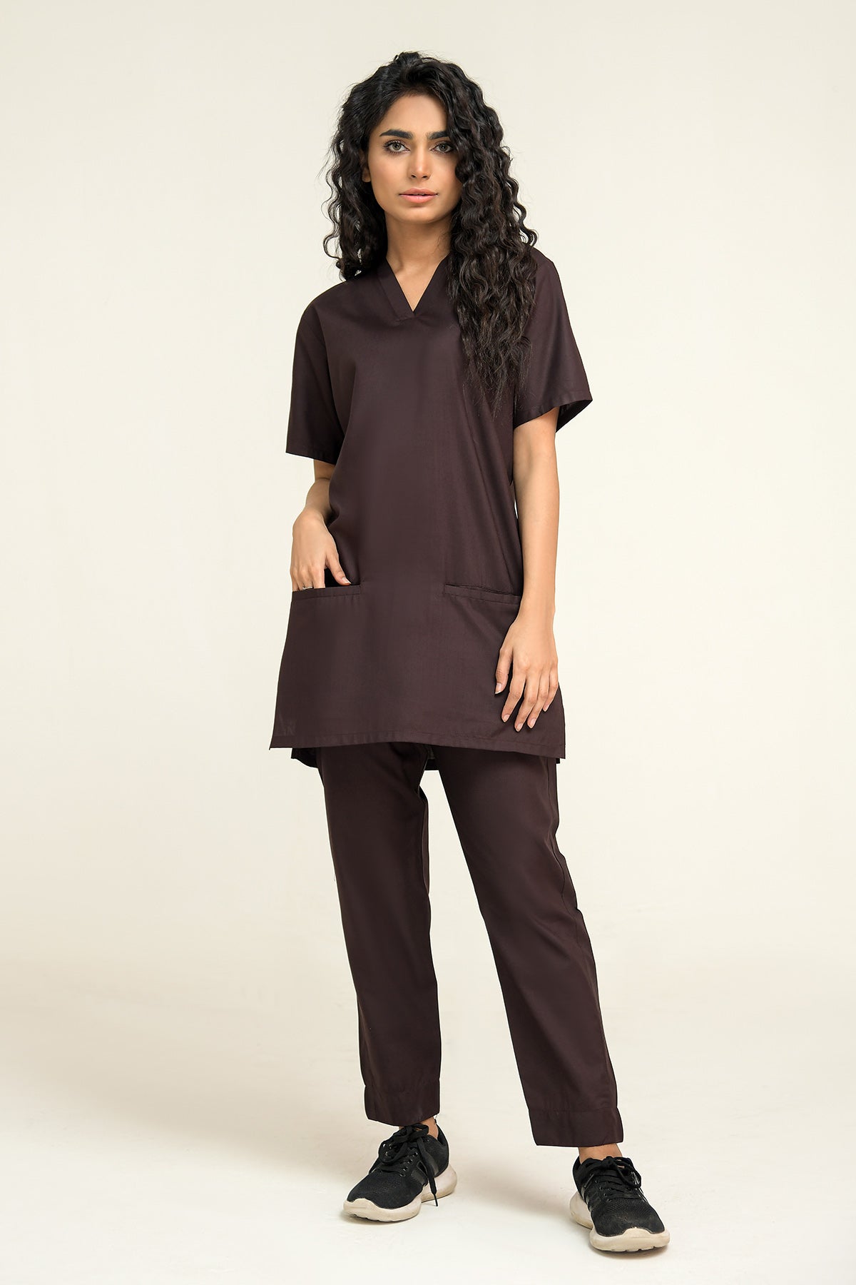 V-Neck Brown Kit