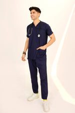 V-Neck 3Pockets Scrub-Kit