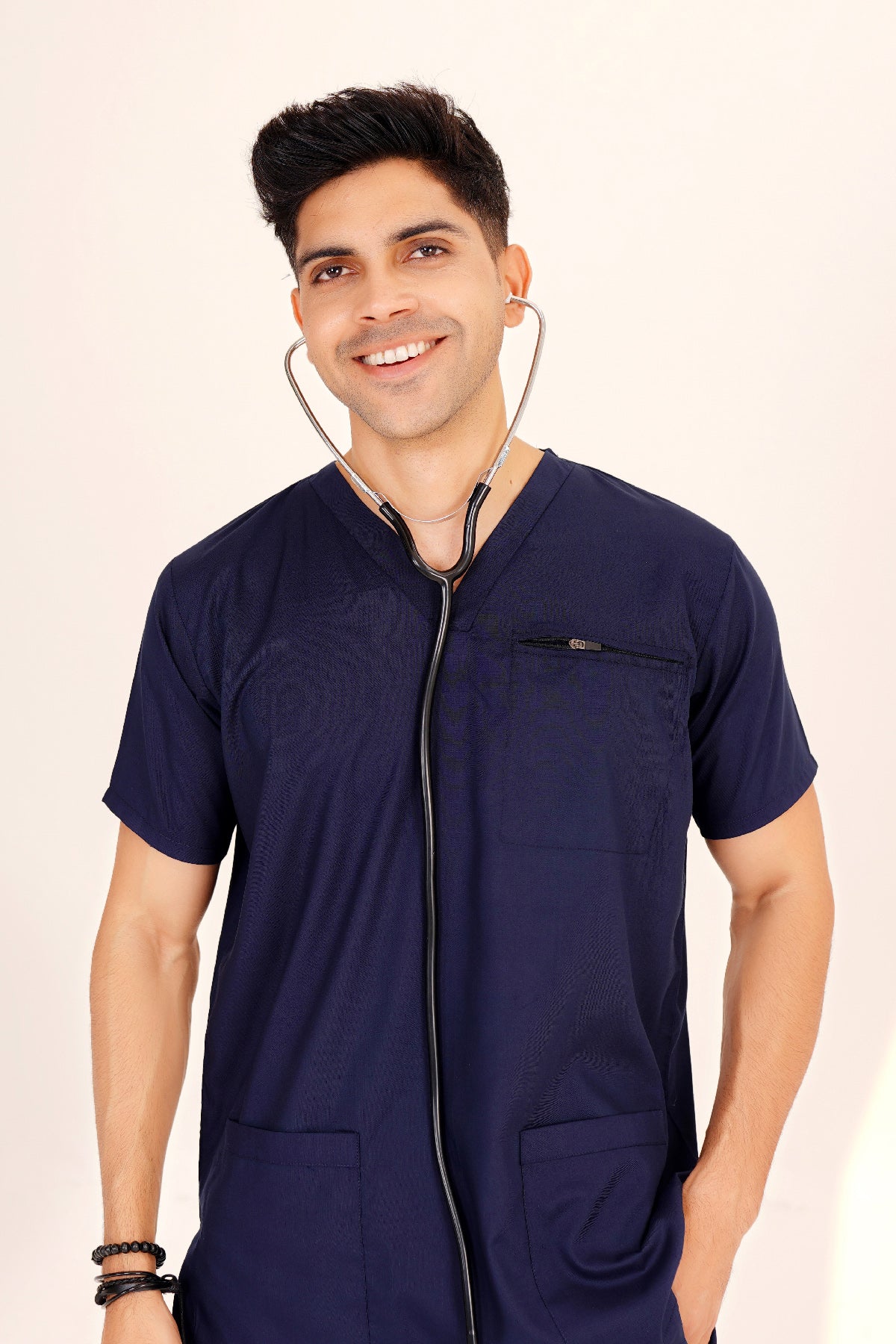 V-Neck 3Pockets Scrub-Kit