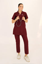 V-Neck 2Pockets Scrub-Kit