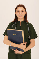 Zip Neck Scrub-Kit