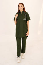 Zip Neck Scrub-Kit