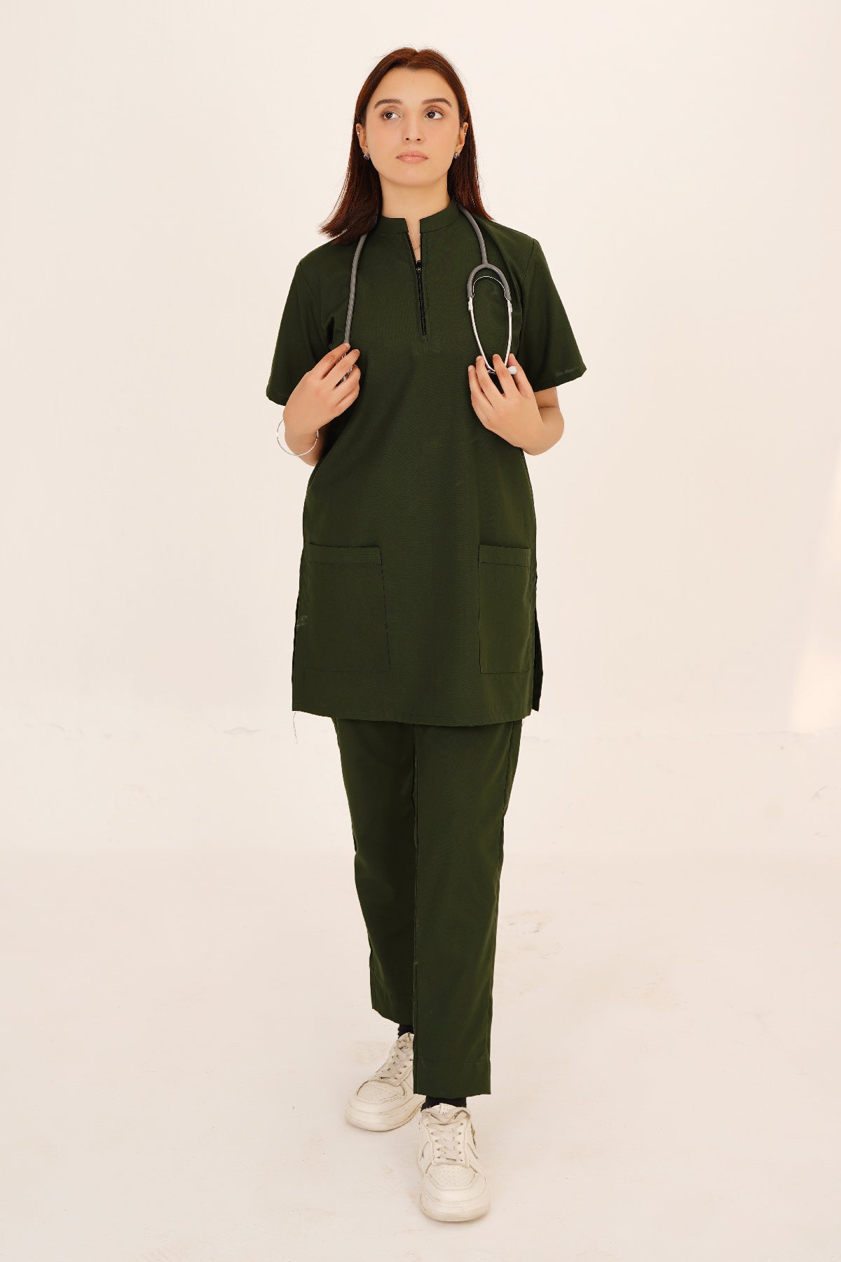 Zip Neck Scrub-Kit