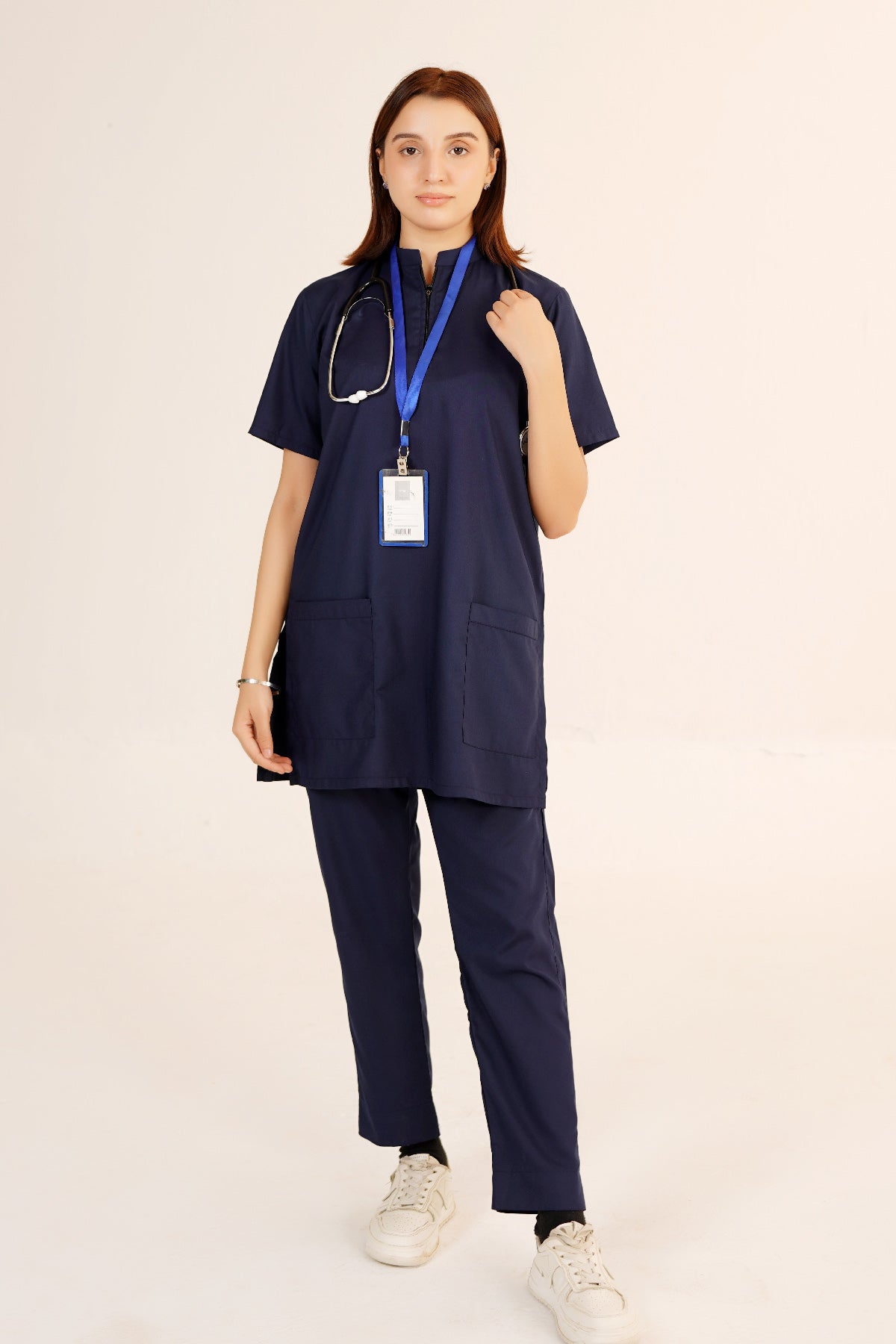 Zip Neck Scrub-Kit